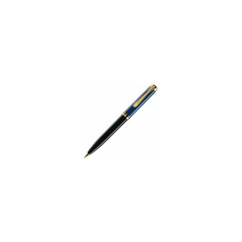Pelikan olovka hemijska souveran K800+poklon kutija G15 997007 crno-plava Slike