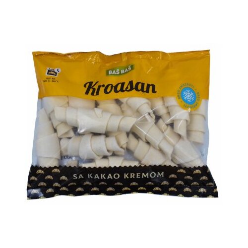 Ba&amp;scaron; Ba&amp;scaron; SMRZNUTI KROASANI SA KAKAO KREMOM 1KG Slike