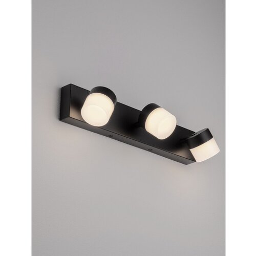 Nova Luce Mat crna LED zidna lampa aluminijska Teko &amp;ndash; Slike