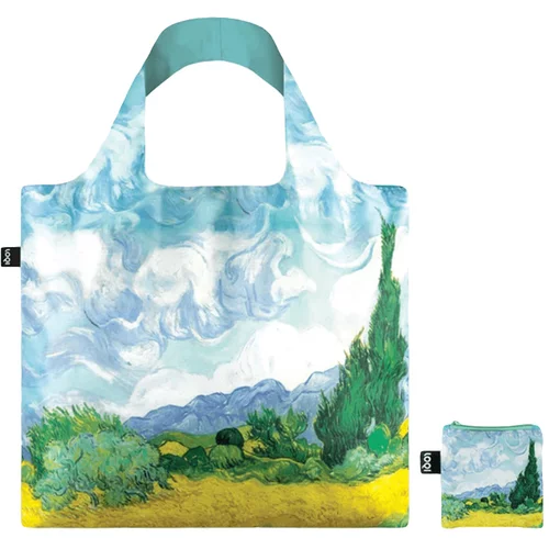 Loqi VINCENT VAN GOGH - A wheat field Recycled Bag