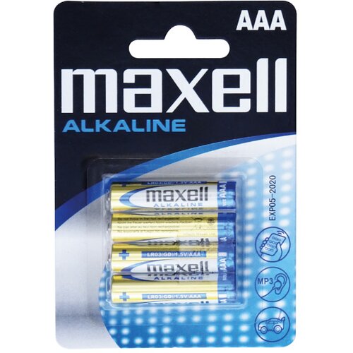 Maxell alkalne LR03 (AAA) baterije MAX-LR03/BL4 Cene