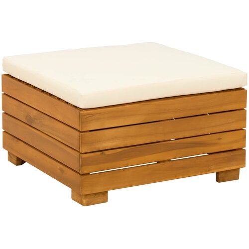  Set vanjskih sofa s jastukom 6 Komad Smeđa Čvrsto drvo akacije Slike
