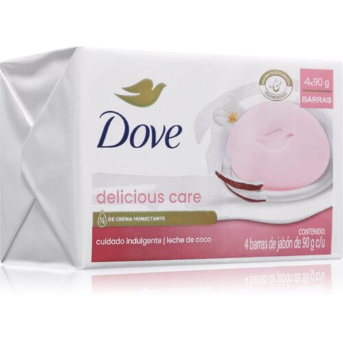 Dove Delicious Care set trdih mil 4x90 g Cene
