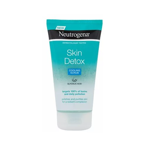 Neutrogena Skin Detox Cooling Scrub rashladni piling za lice 150 ml