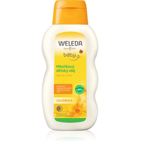 Weleda baby calendula oil za&amp;scaron;titno i hranjivo ulje nevena 200 ml za djecu Slike