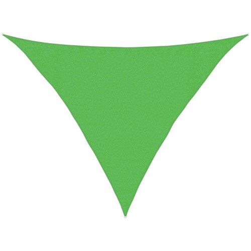 vidaXL Senčno jadro 160 g/m² svetlo zeleno 3,5x3,5x4,9 m HDPE, (20702783) Cene