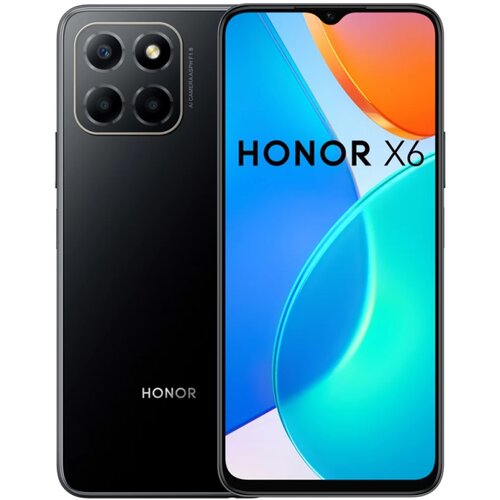 Honor X6 4/64GB midnight black ds 4G refabrikovan grade-b Cene