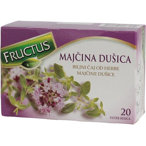 Fructus čaj Majčina du&amp;scaron;ica 20g Slike