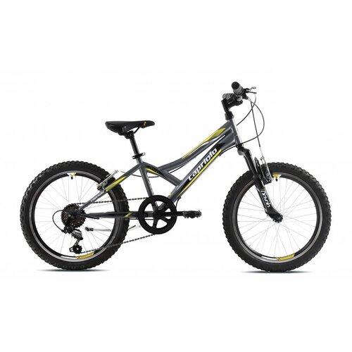 Capriolo Diavolo 200 FS Bicikl za devojčice, 11/20", Sivo-žuti Cene