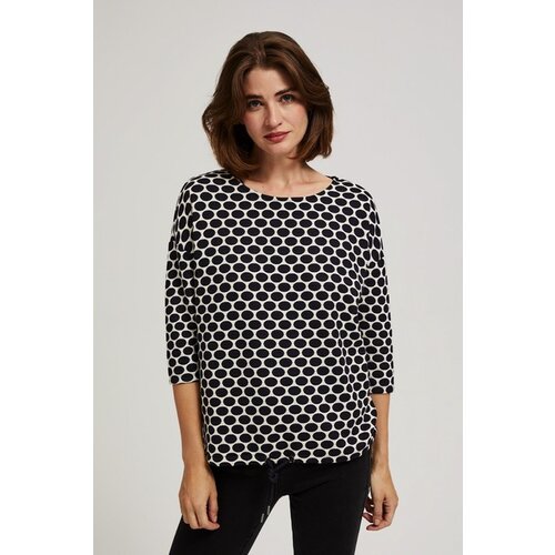 Moodo Blouse with geometric pattern Cene