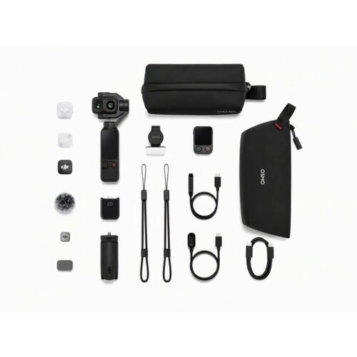 Dji Osmo Pocket 4P akciona kamera Vlog Combo, crna Slike