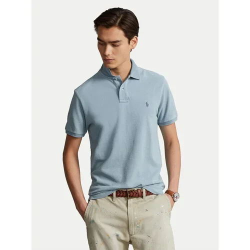 Polo Ralph Lauren Polo majica 710536856216 Modra Slim Fit