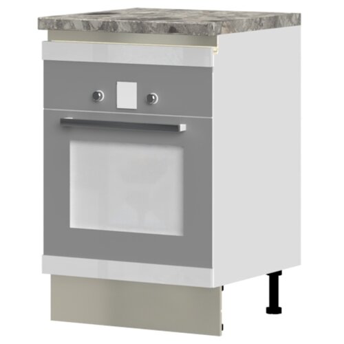Jela spodnji element R-60-R/5 za kuhinjo infinity (več barv)-kristalno bela Cene