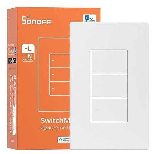 SONOFF pametni zidni prekidač ZBM5-3C-120W Slike
