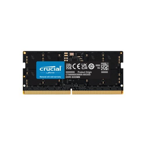 Crucial RAM SODIMM DDR5 32GB PC5-38400 4800MT/s CL40 1.1V Cene
