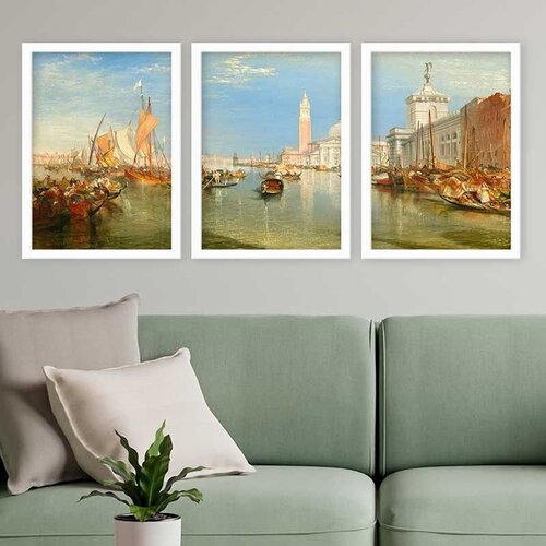 Wallity Set uramljenih slika 3BC_UN5666, 3 Dela Cene