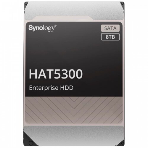 Synology HAT5300-8T 8TB 3.5" HDD SATA 6Gb/s, 512e 7200rpm, Buffer size : 256MiB, MTTF 2M hours, warranty 5 years Cijene
