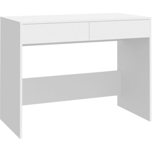 Maison Chic Pisalna miza - pisarniška miza - Računalniška miza bela 101x50x76,5 cm inženirski les, (21785544) Cene