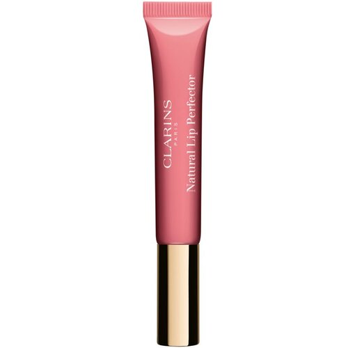 Clarins Natural Lip Perfector sjajilo za usne s hidratantnim učinkom nijansa 01 Rose Shimmer 12 ml Slike