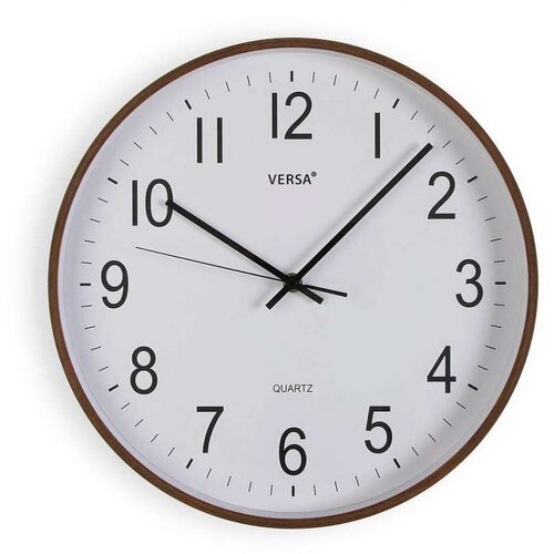  Zidni sat Versa Plastika Kvarc Drvo MDF 5 x 35 x 35 cm Cijene