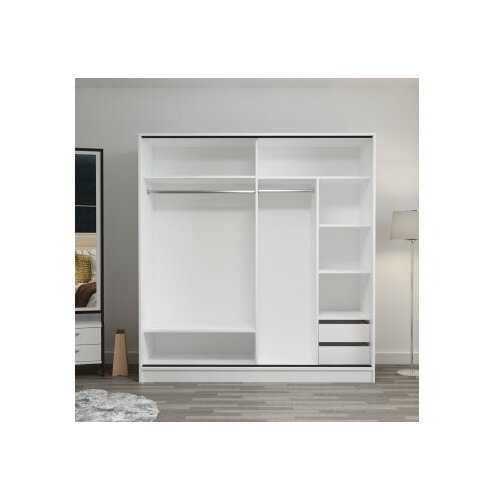 Hanah home Ormar Kale-7151, 220x210x52 cm, Antracit Slike