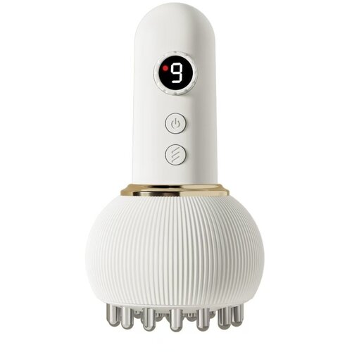 INF Električna meridijanska Gua Sha krtača, USB, ogrevana, brezžična Bela, (5000282968) Cene