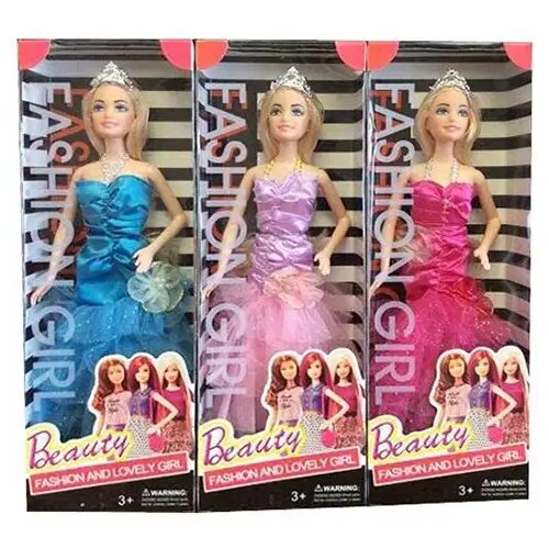 Magic Toys Fashion Girl lutka u večernjoj haljini 30cm - tri vrste Cijene