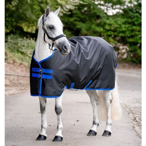 Horseware Ireland Pregrinjalo Amigo Ripstop 900D Turnout 0 g, Black / Classic Blue - 145 cm Cene