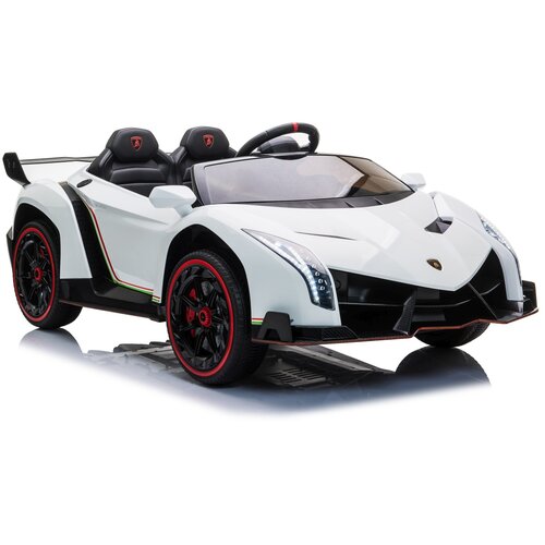  Licencirani auto na akumulator Lamborghini Veneno 4x4 - dvosjed - bijeli Cijene