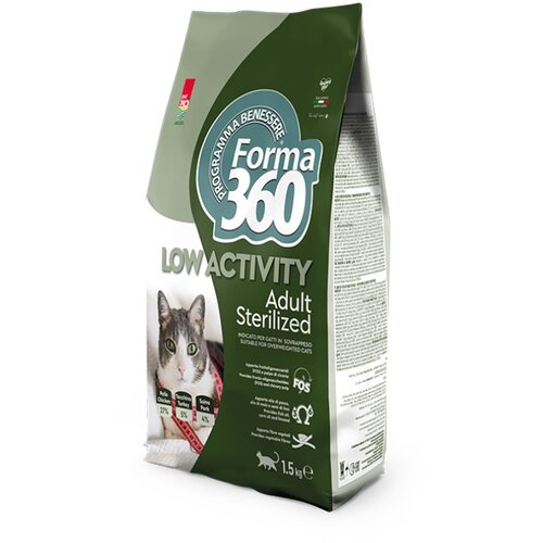 Pet360 Suva hrana za manje aktivne mačke, Vi&amp;scaron;e vrsta mesa, 1.5 kg Slike