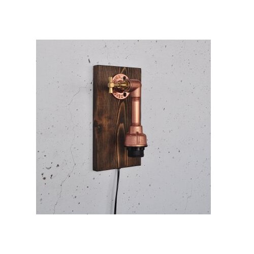 Opviq Pp174 woodenrose gold wall lamp Slike