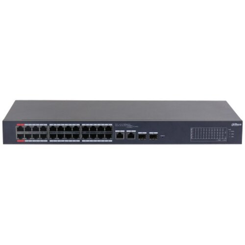 Dahua switch CS4226-24ET-240, 26-portni, cloud managed, desktop, 24-portni poe, crni Slike