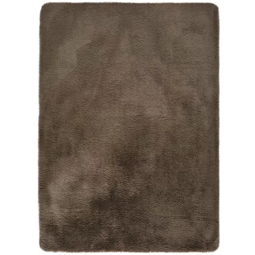 Universal smeđi tepih Alpaca Liso, 60 x 100 cm