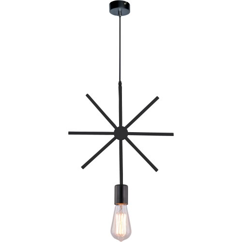 Mitea Lighting M101610 visilica crna zvezda 1xE27 Max.60W/220V Cene
