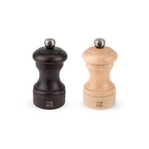 Peugeot Bistro Pepper- and Salt Mill Z 10 cm Duo natur+choc Cene