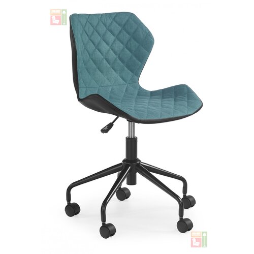 Halmar Uredska stolica Matrix 3 - crna/plava Slike