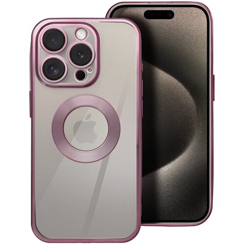  Futrola GLAM CASE za iPhone 16 Plus (6.7) roze Slike