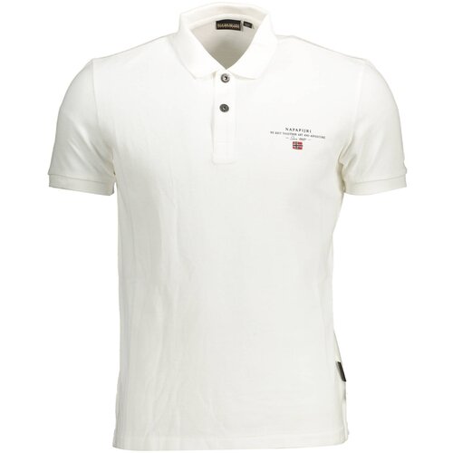 Napapijri POLO SHORT SLEEVES MEN WHITE Slike