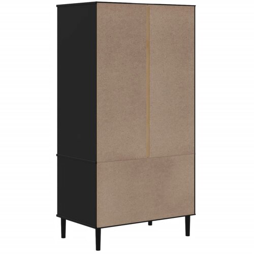  Komoda SENJA izgled ratana 90x55x175 cm masivna borovina Slike
