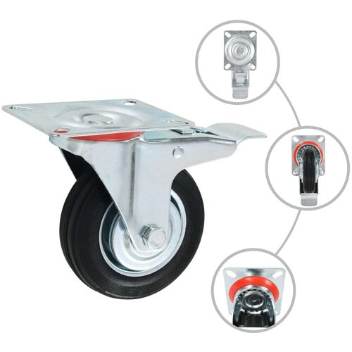 VidaXL Okretni kotačići 12 kom 100 mm Slike