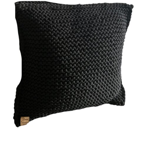 SWEET HANDMADE STUFF Dekor jastuk crni Slike