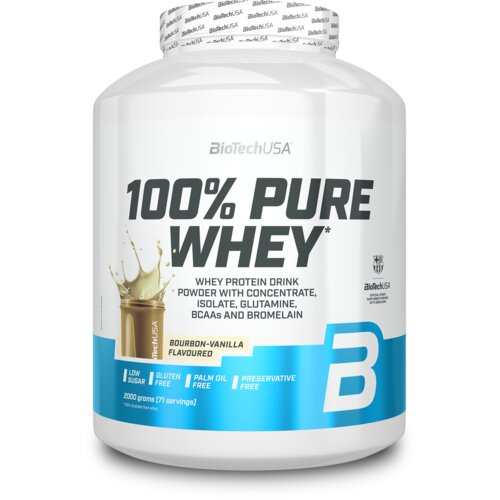BioTech USA 100% Pure Whey 2kg burbon vanila Cene