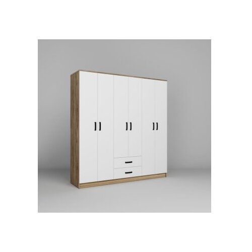 Hanah home Ormar Yaman 1600-75, 180x190x45 cm, Bijeli Slike
