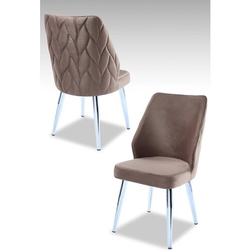 Hanah home set puf fotelja, 48x90x43 cm, 2 dijela, smeđa Cijene