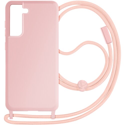 AVIZAR Vrvno ohišje za Samsung Galaxy S21 FE Serija Soft-Touch Corda, Rose clair, (5000015585) Cene
