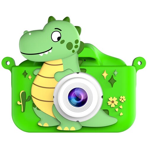  2.0 dječija kamera Cartoon Dinosaur &amp;ndash; Green Slike