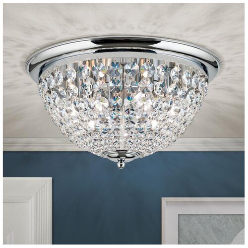 Orion DLU 1840/47 - Kristalni plafon 6xE27/40W/230V prečnik 47 cm hrom Cene