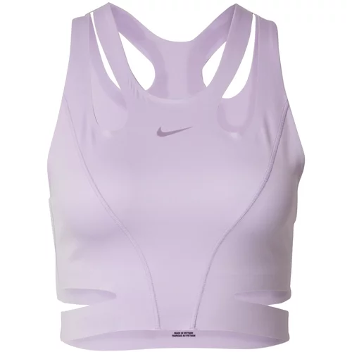 Nike Športni nederček lila / sivka