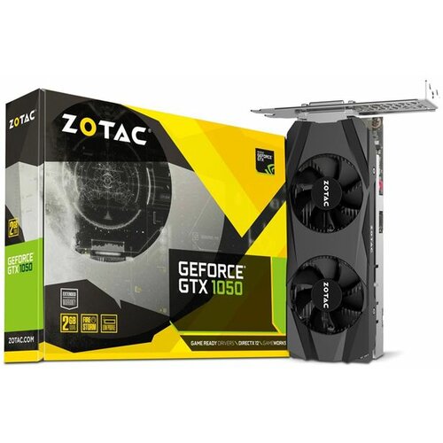 Zotac GeForce GTX1050 LP 2GB DDR5, 128bit, HDMI/DP/DVI-D ZT-P10500E-10L grafička kartica Slike