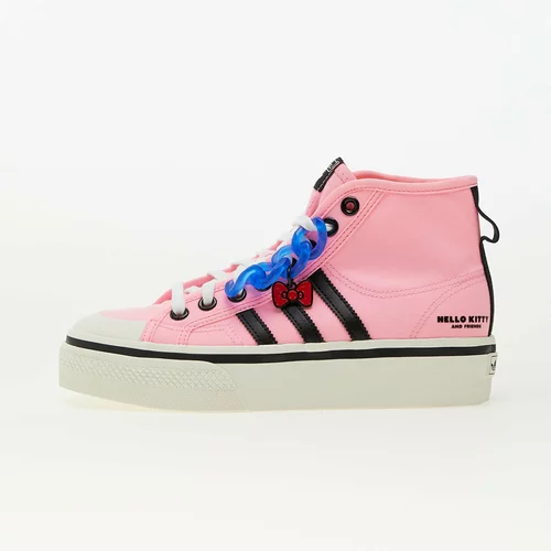 Adidas Nizza Platform Mid W Pink Glow/ Core Black/ Bright Royal